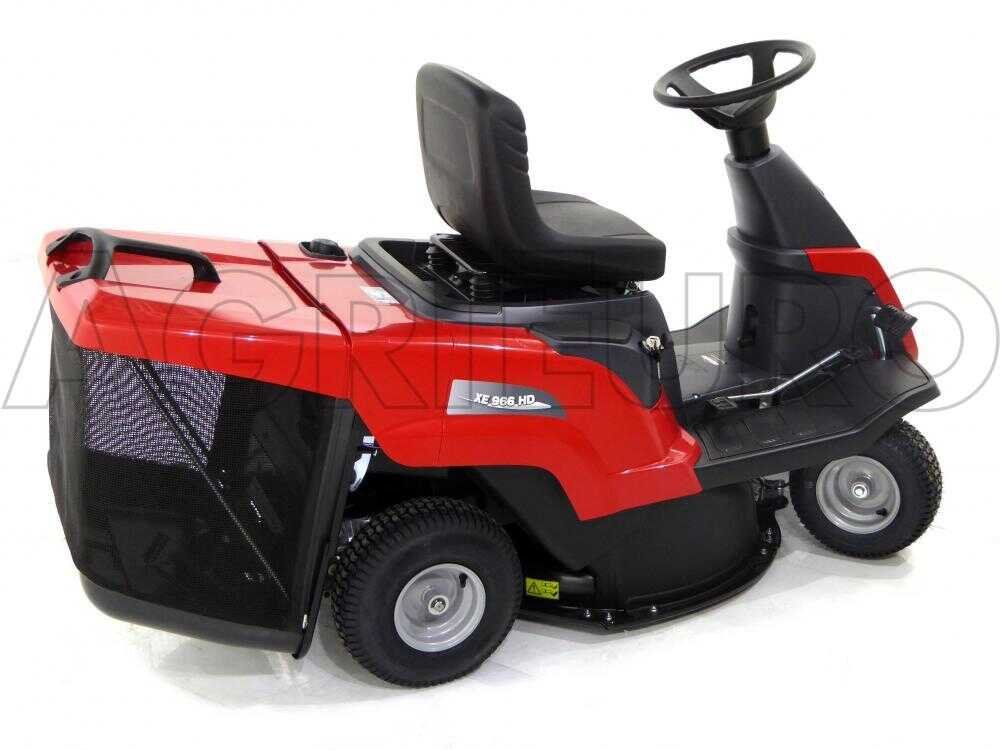 castelgarden xe 966 hd tracteur tondeuse rider moteur stiga st 250 es boîte hydrostatique
