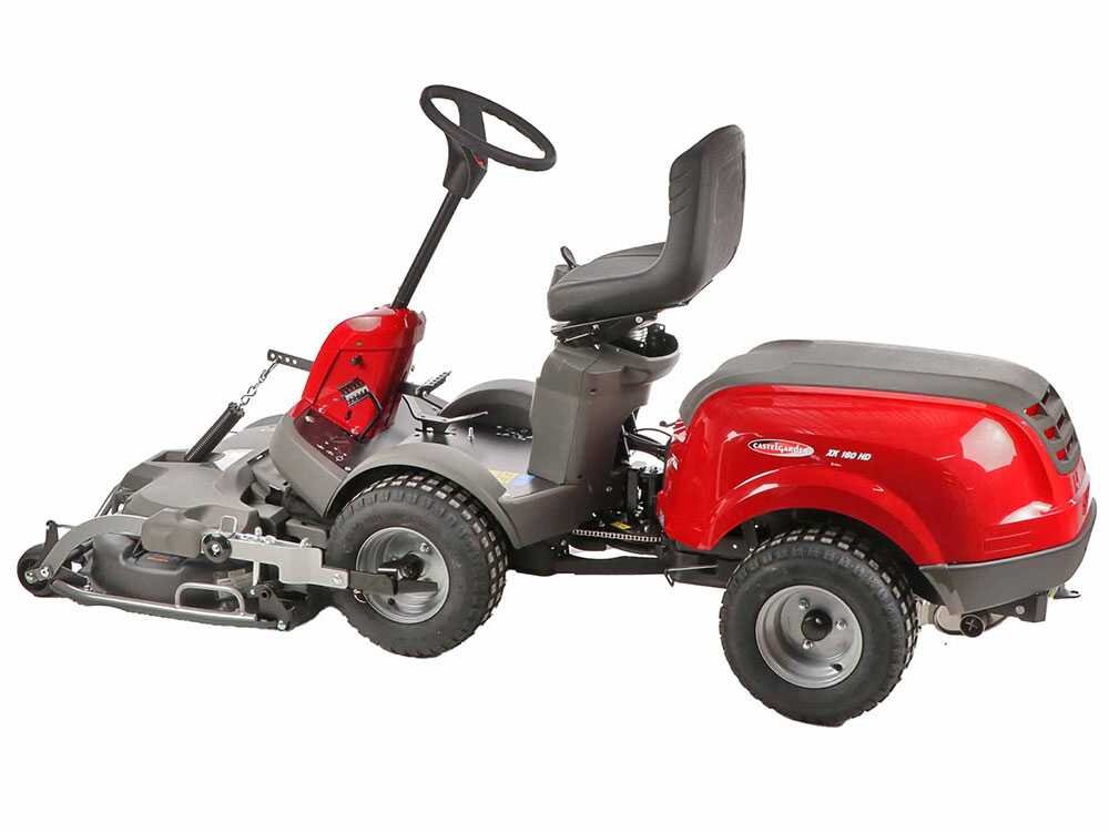 castelgarden xk 160hd tondeuse autoportée à coupe frontale boîte hydrostatique front mower