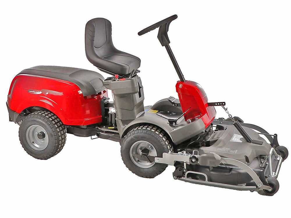 castelgarden xk4 160 hd tondeuse autoportée à coupe frontale boîte hydrostatique front mower 4wd