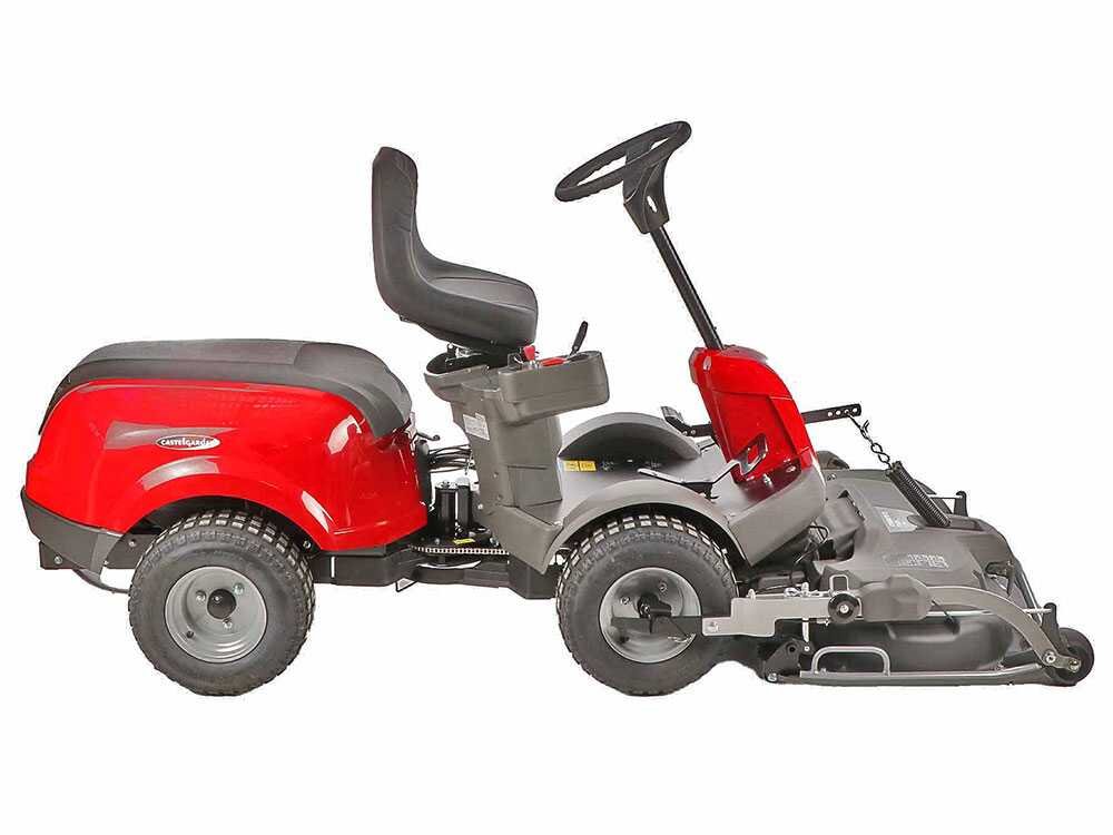castelgarden xk4 160 hd tondeuse autoportée à coupe frontale boîte hydrostatique front mower 4wd