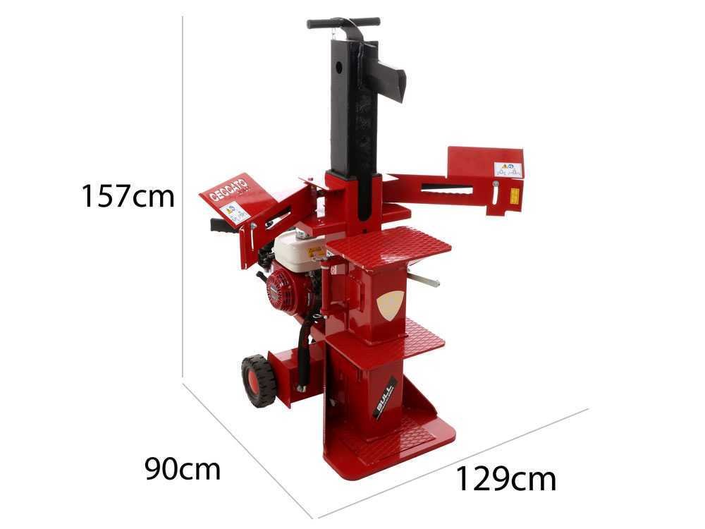 ceccato bull spl12fh fendeuse à bois thermique verticale