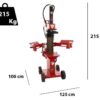ceccato bull spl13r4h fendeuse à bois thermique verticale honda gx200 - Machines territoires ceccato bull spl13r4h fendeuse à bois thermique verticale honda gx200