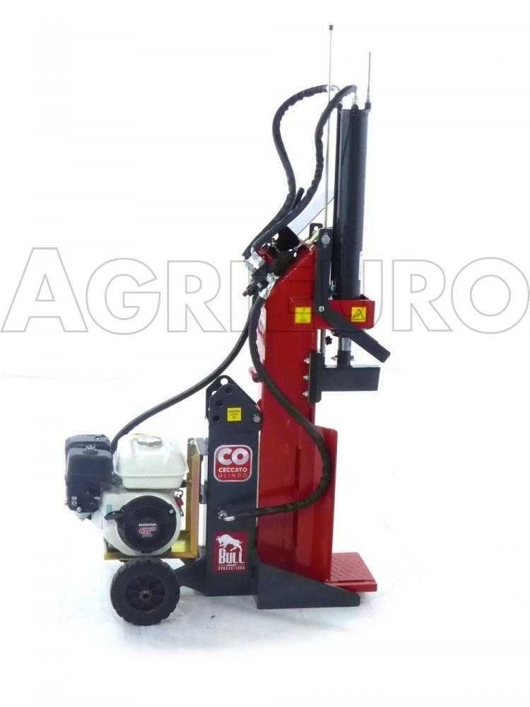 ceccato bull sple10 polgp fendeuse à bois thermique multiposition
