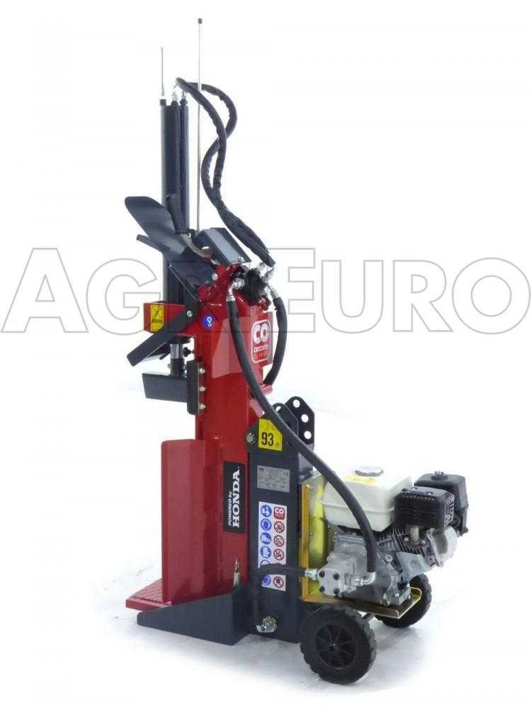 ceccato bull sple10 polgp fendeuse à bois thermique multiposition