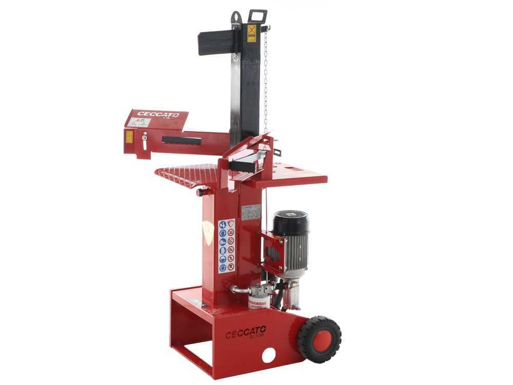 ceccato bull sple10t fendeuse à bois électrique verticale 400v - Machines territoires ceccato bull sple10t fendeuse à bois électrique verticale 400v