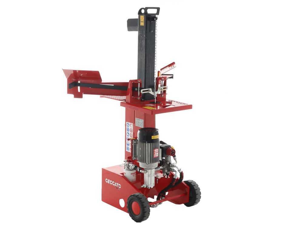 ceccato bull sple10t fendeuse à bois électrique verticale 400v - Machines territoires ceccato bull sple10t fendeuse à bois électrique verticale 400v