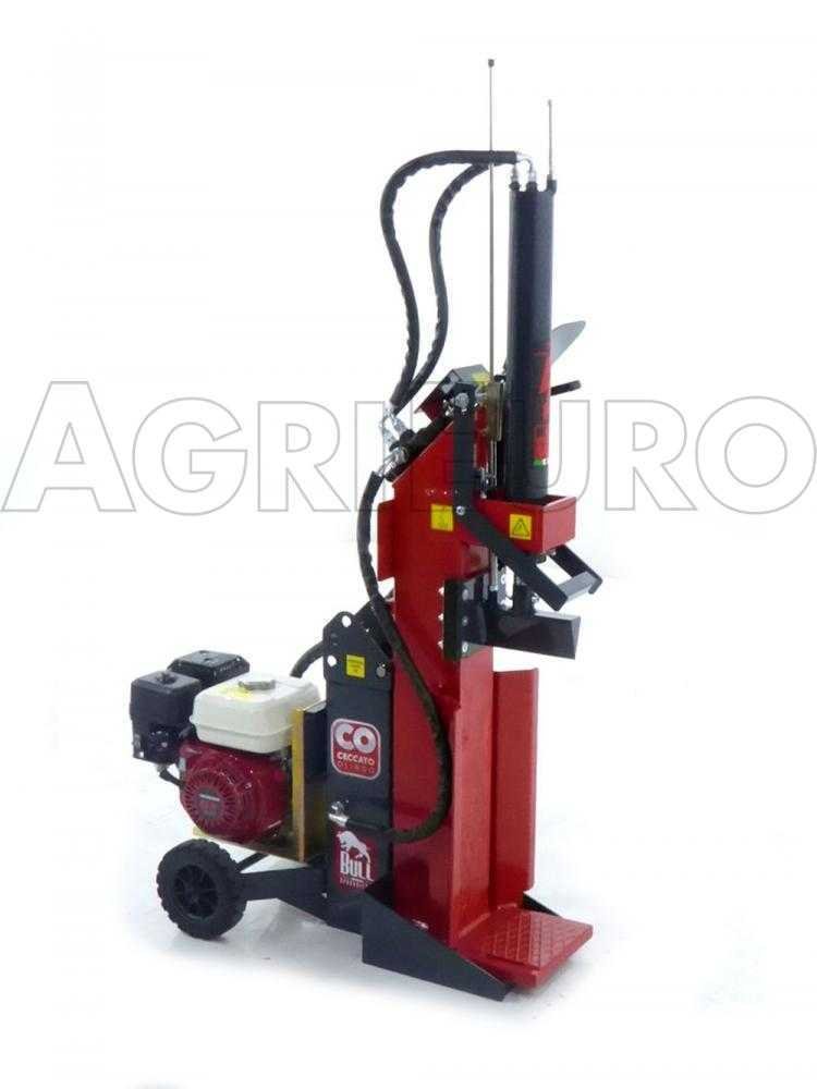 ceccato bull sple11 polh fendeuse à bois thermique multiposition