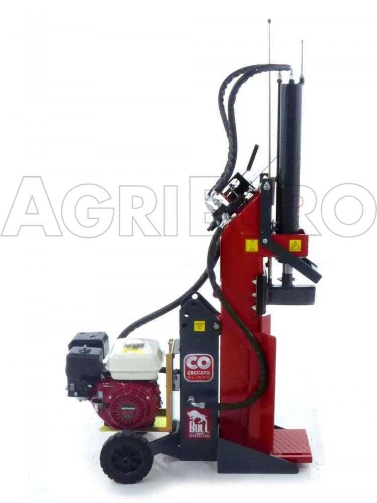 ceccato bull sple11 polh fendeuse à bois thermique multiposition
