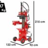 ceccato bull sple13r4t fendeuse électrique verticale 400v