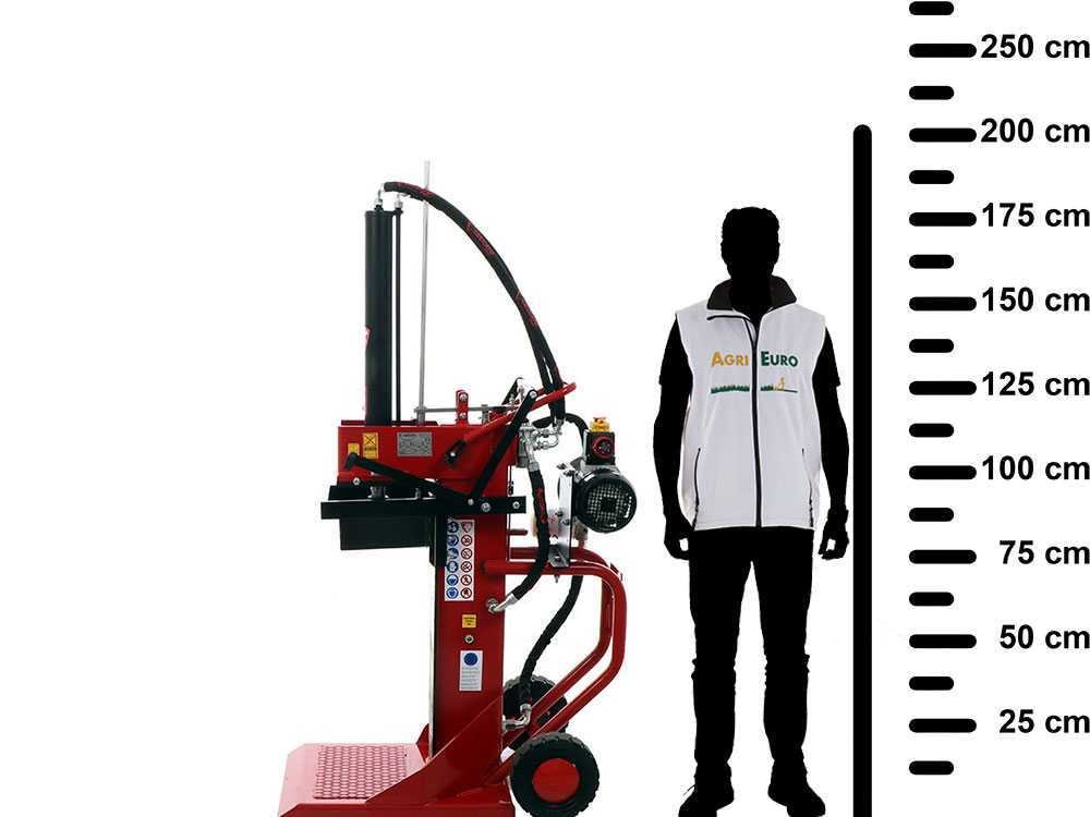 ceccato bull sple13t 650 fendeuse à bois électrique verticale 400v