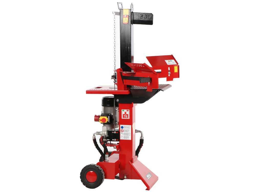 ceccato bull sple6lt fendeuse à bois électrique verticale 400v