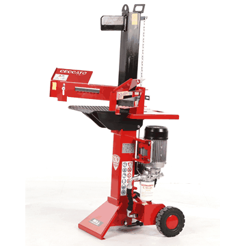 ceccato bull sple6lt fendeuse à bois électrique verticale 400v