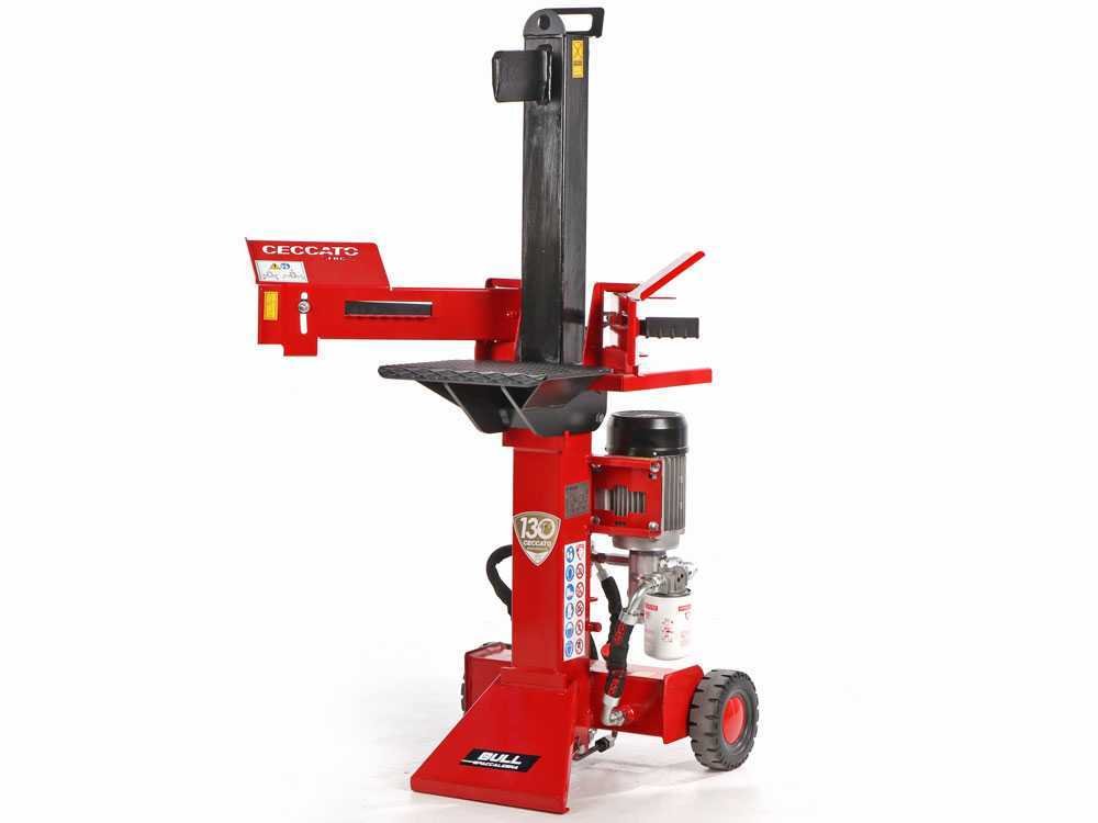 ceccato bull sple8lt fendeuse à bois électrique verticale 400v