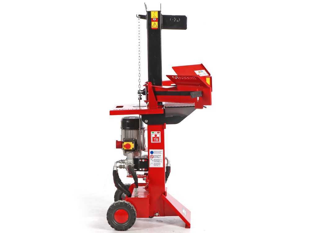 ceccato bull sple8lt fendeuse à bois électrique verticale 400v