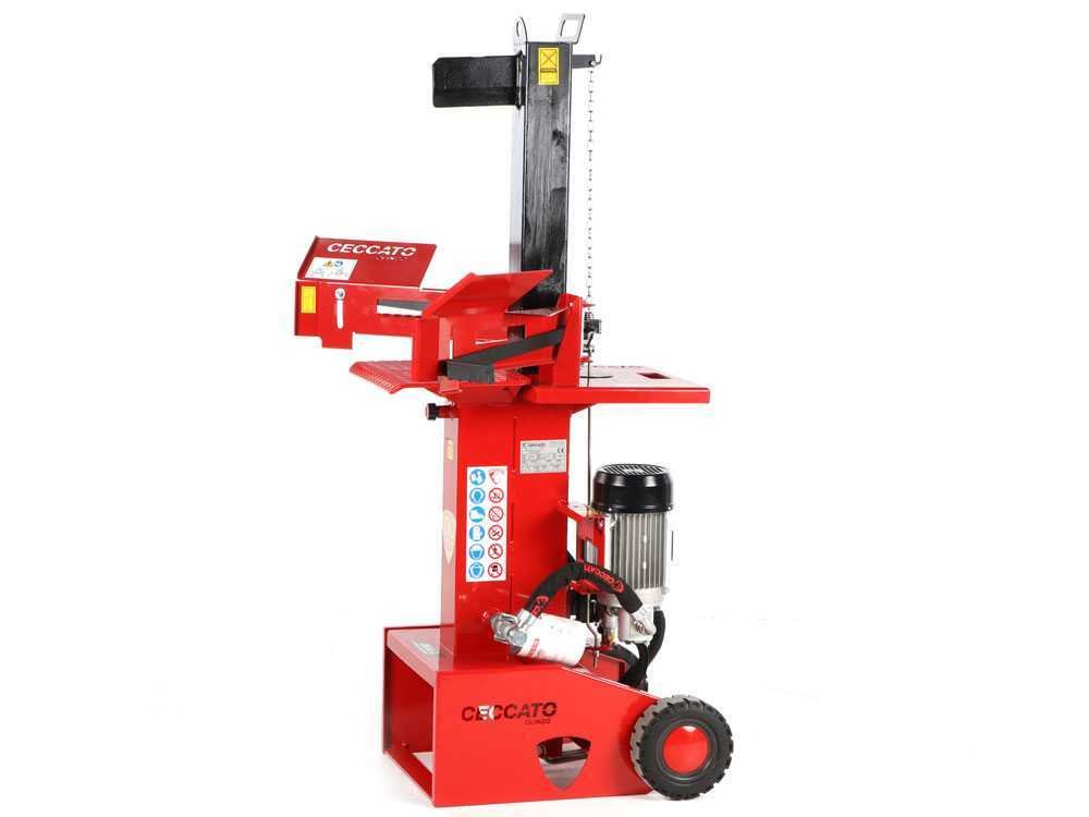 ceccato bull sple8t fendeuse à bois électrique verticale 400 v - Machines territoires ceccato bull sple8t fendeuse à bois électrique verticale 400 v