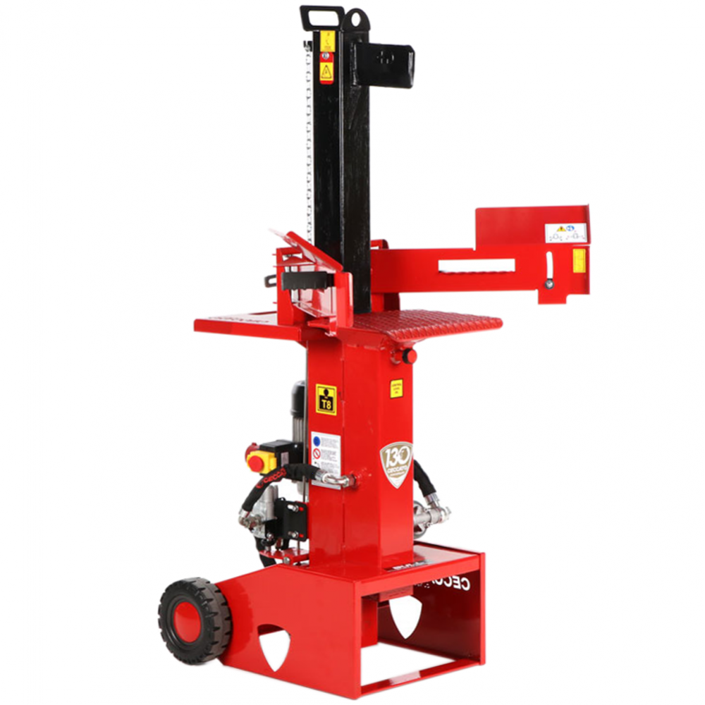 ceccato bull sple8t fendeuse à bois électrique verticale 400 v