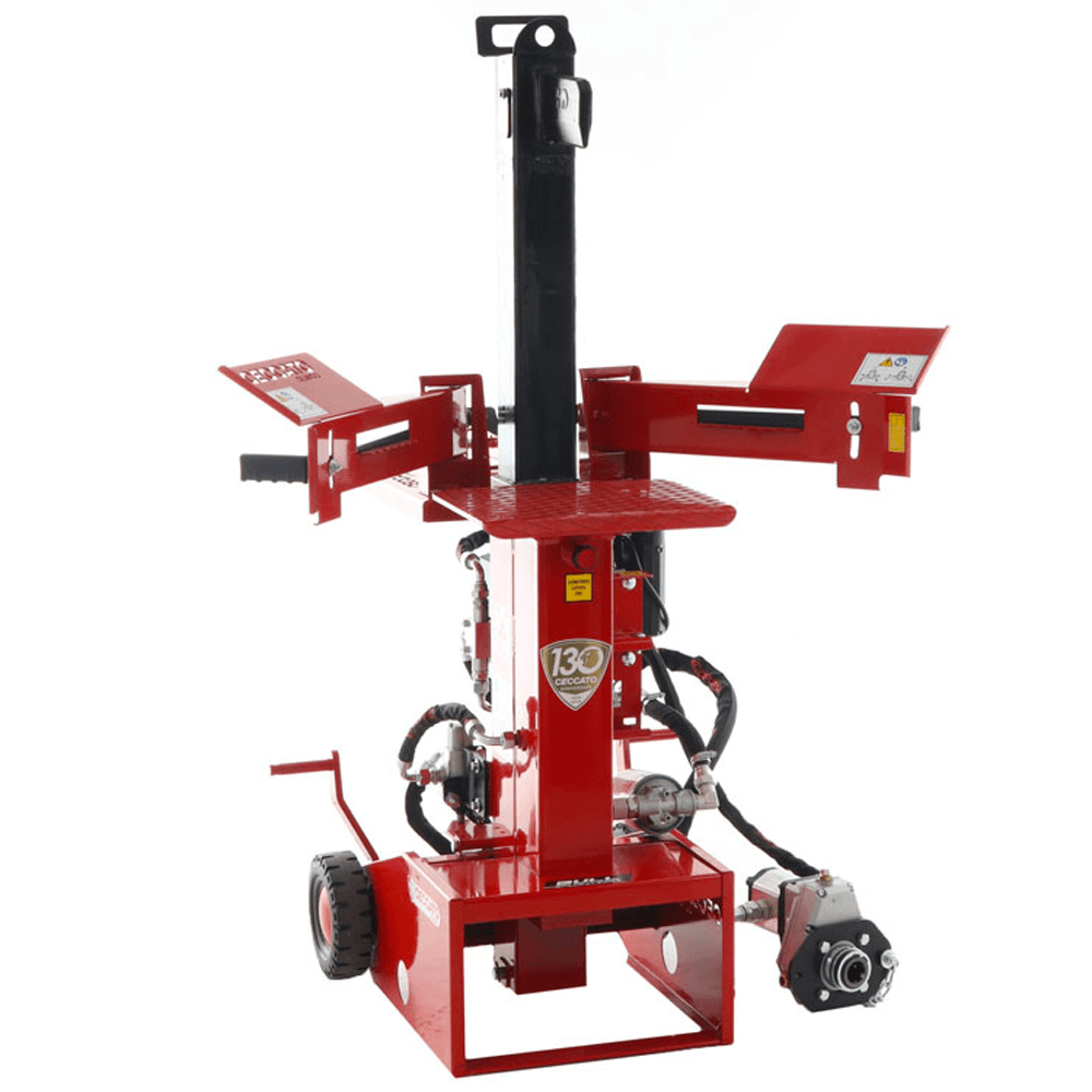 ceccato bull splet10 kombi fendeuse à bois hybride verticale Électrique et à tracteur