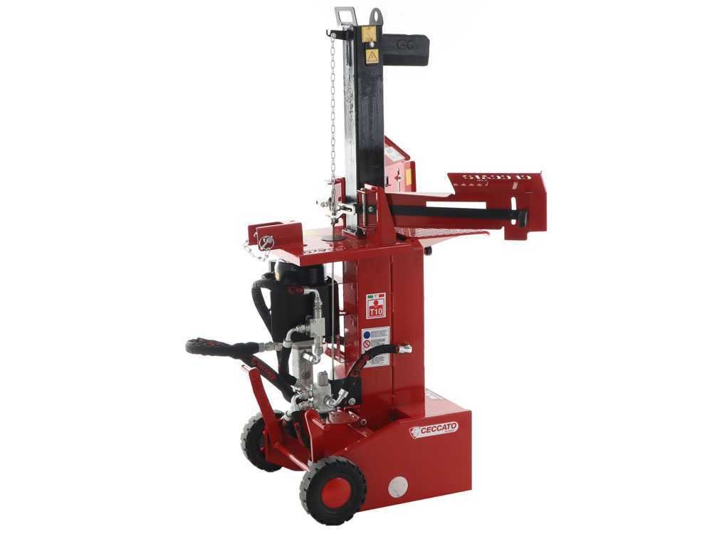 ceccato bull splet10 kombi fendeuse à bois hybride verticale Électrique et à tracteur