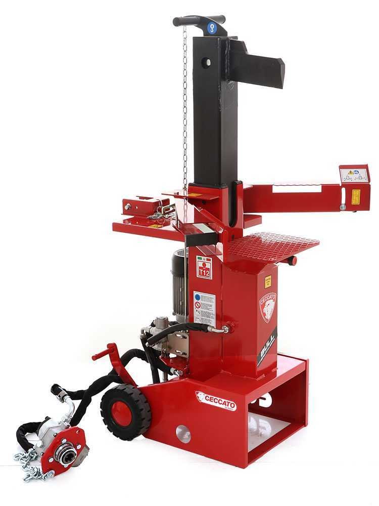 ceccato bull splet12 kombi fendeuse hybride Électrique et à tracteur verticale