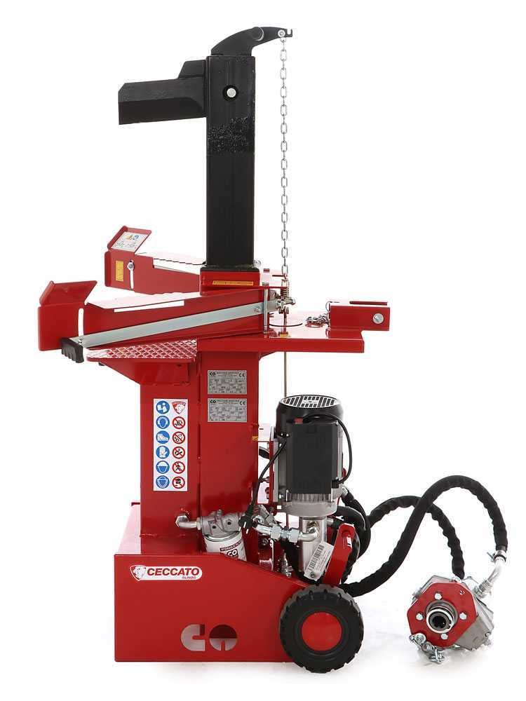 ceccato bull splet12 kombi fendeuse hybride Électrique et à tracteur verticale