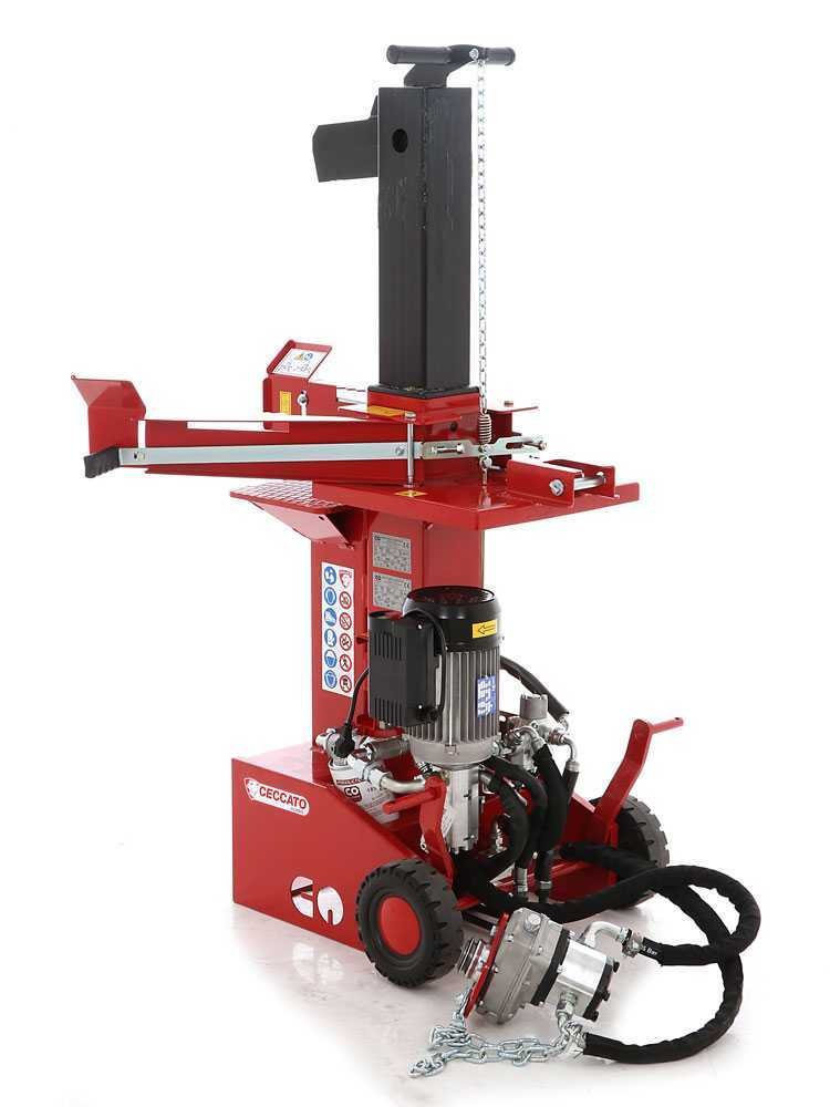 ceccato bull splet12 kombi fendeuse hybride Électrique et à tracteur verticale