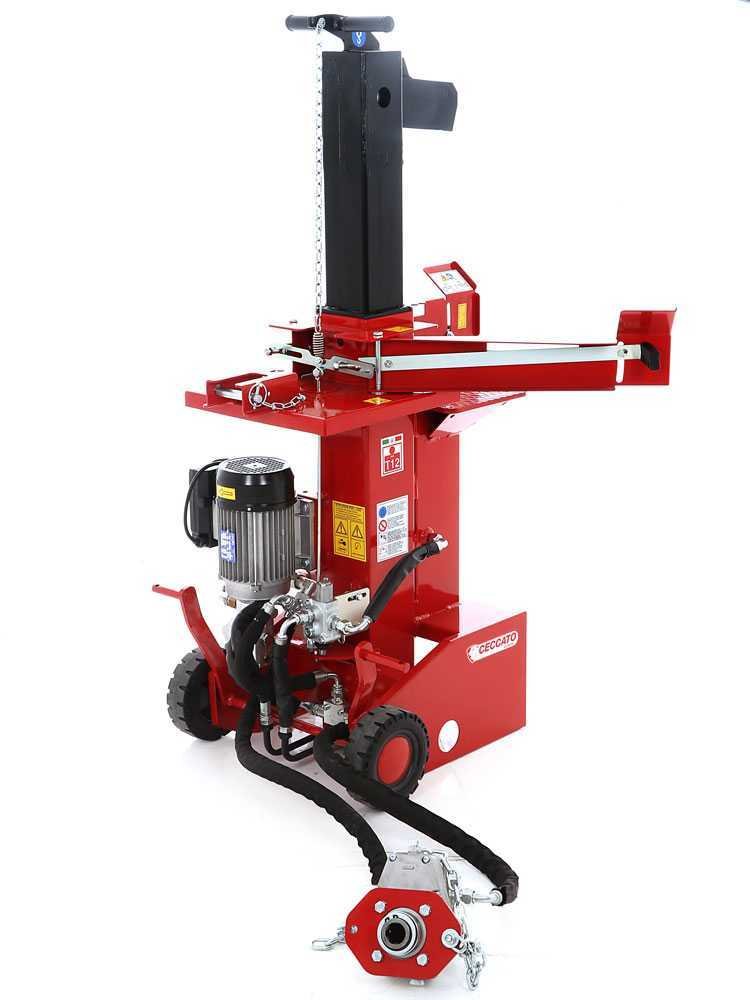 ceccato bull splet12 kombi fendeuse hybride Électrique et à tracteur verticale
