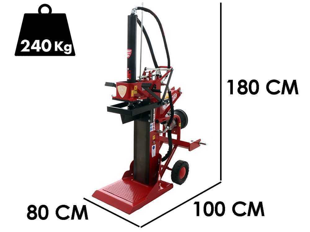 ceccato bull splt13 fendeuse sur tracteur verticale