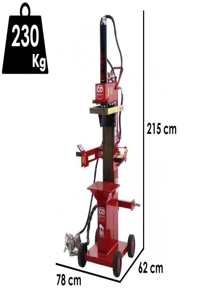ceccato bull splt13r4 fendeuse sur tracteur verticale