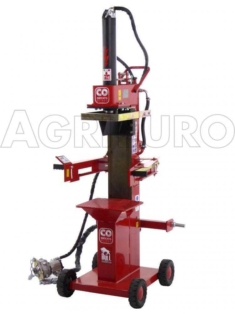ceccato bull splt16r4 fendeuse sur tracteur verticale