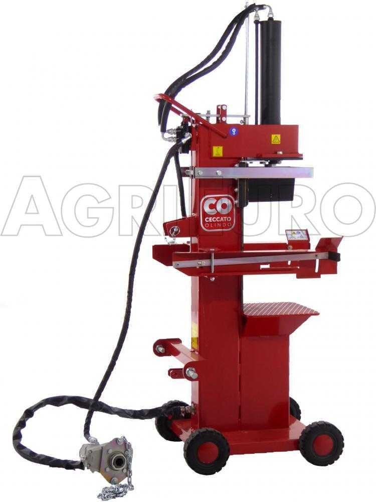 ceccato bull splt16r4 fendeuse sur tracteur verticale
