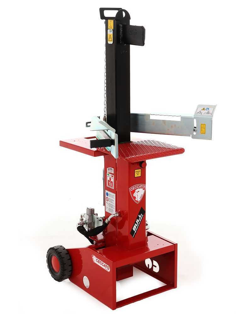 ceccato olindo bull sple10 fendeuse à bois électrique verticale 230v