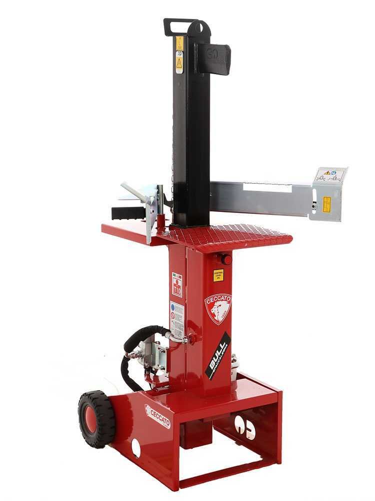 ceccato olindo bull sple10 fendeuse à bois électrique verticale 230v