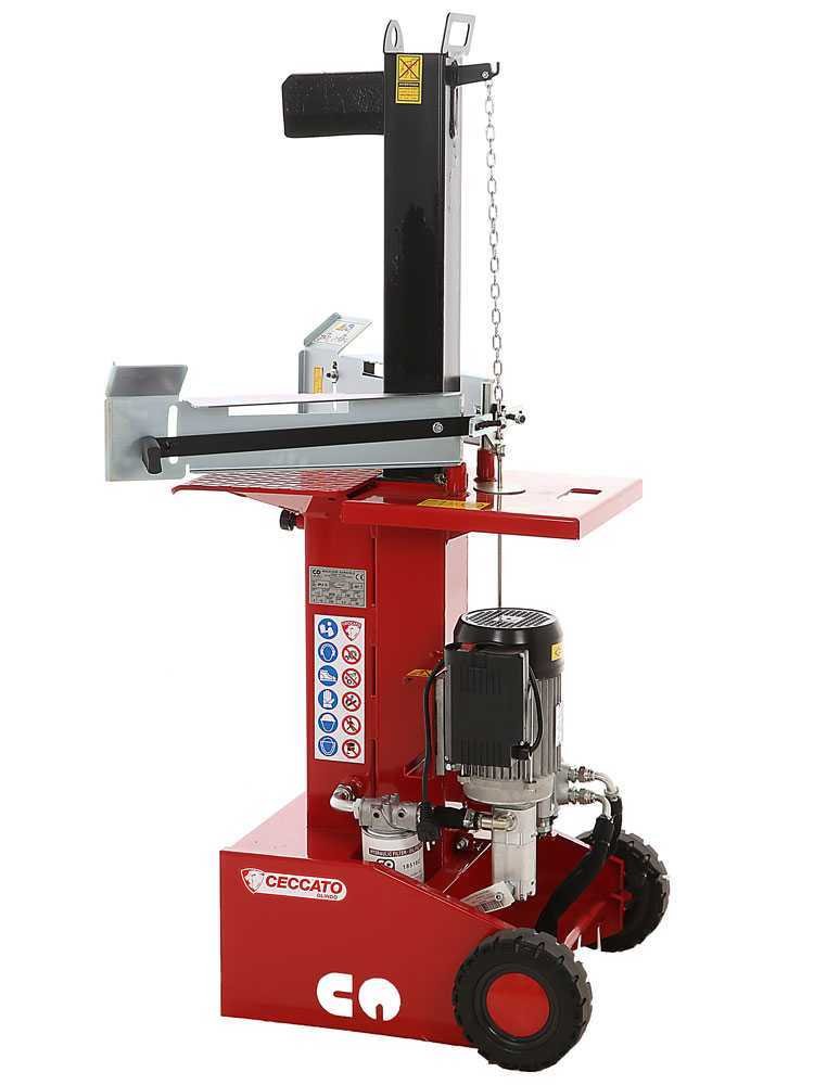 ceccato olindo bull sple10 fendeuse à bois électrique verticale 230v