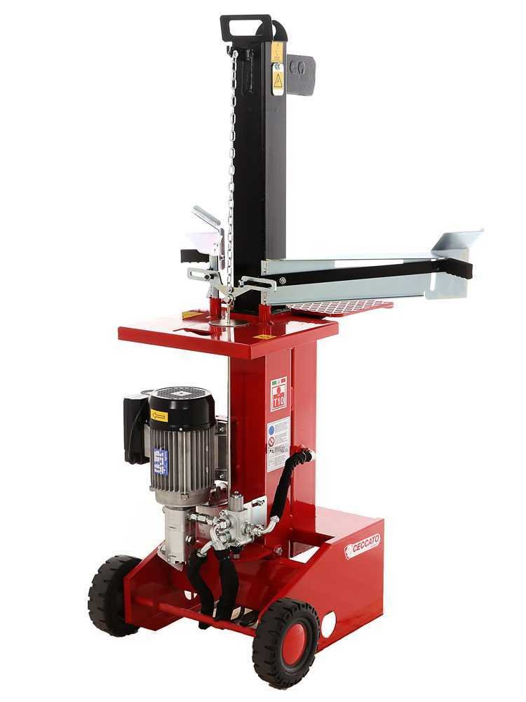 ceccato olindo bull sple10 fendeuse à bois électrique verticale 230v