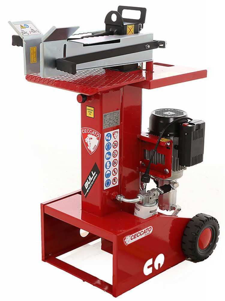 ceccato olindo bull sple10 fendeuse à bois électrique verticale 230v