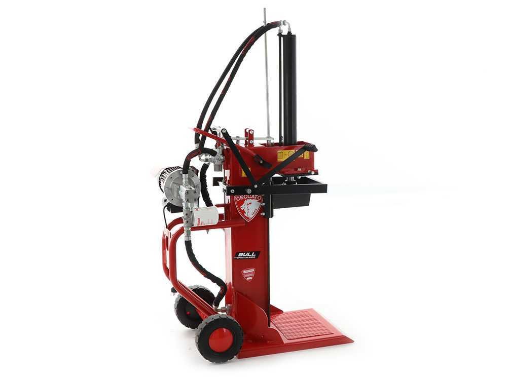 ceccato olindo bull sple13 650tc fendeuse électrique verticale