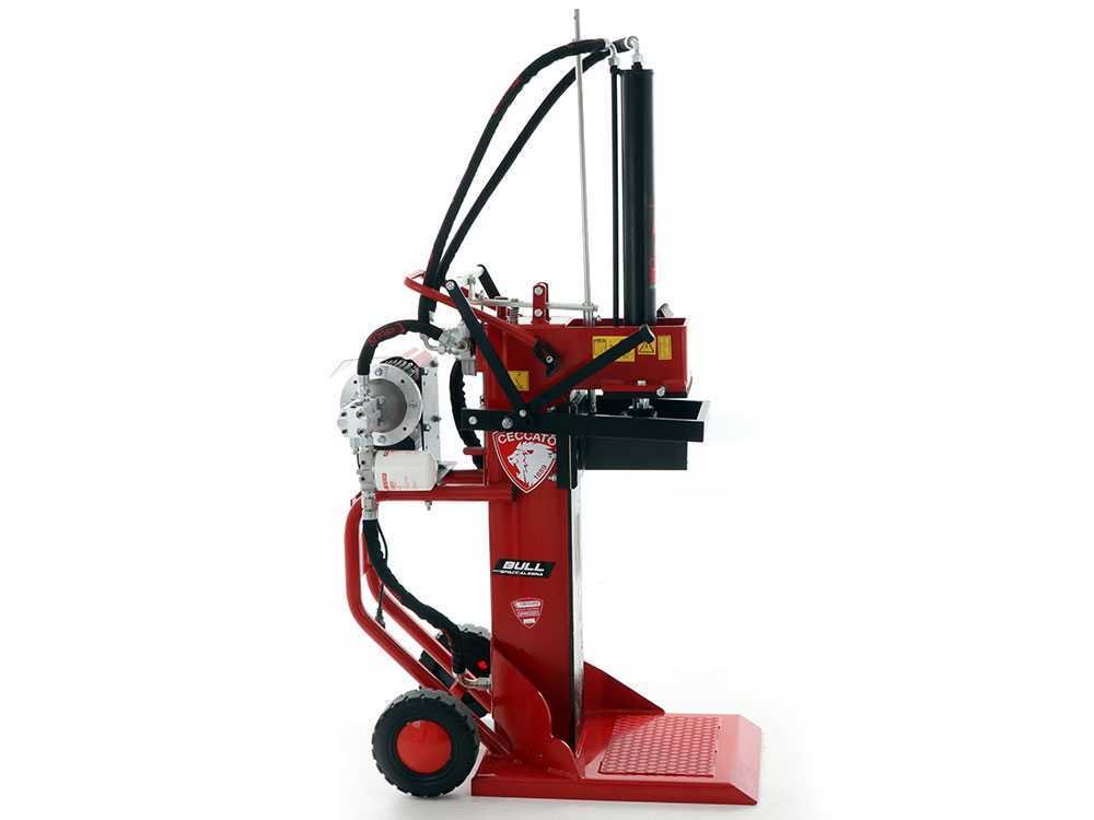 ceccato olindo bull sple13 650tc fendeuse électrique verticale