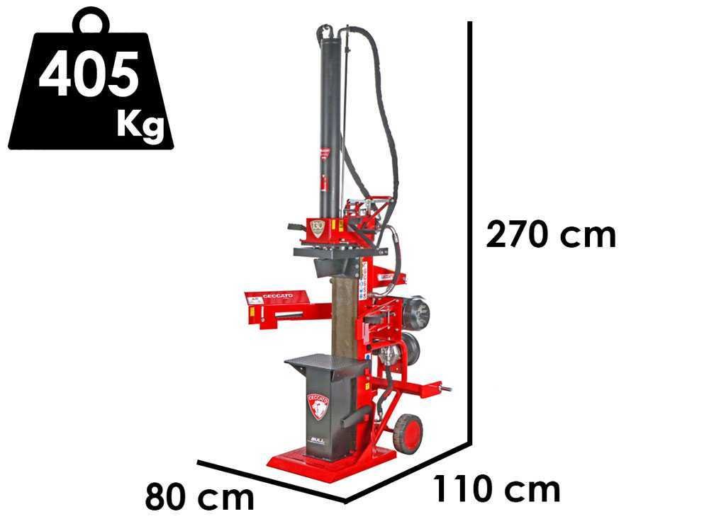 ceccato olindo splet20 fendeuse à bois hybride Électrique et à tracteur verticale