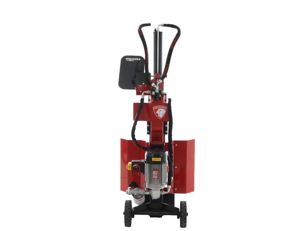 ceccato sple10polt fendeuse à bois électrique orientable 400v
