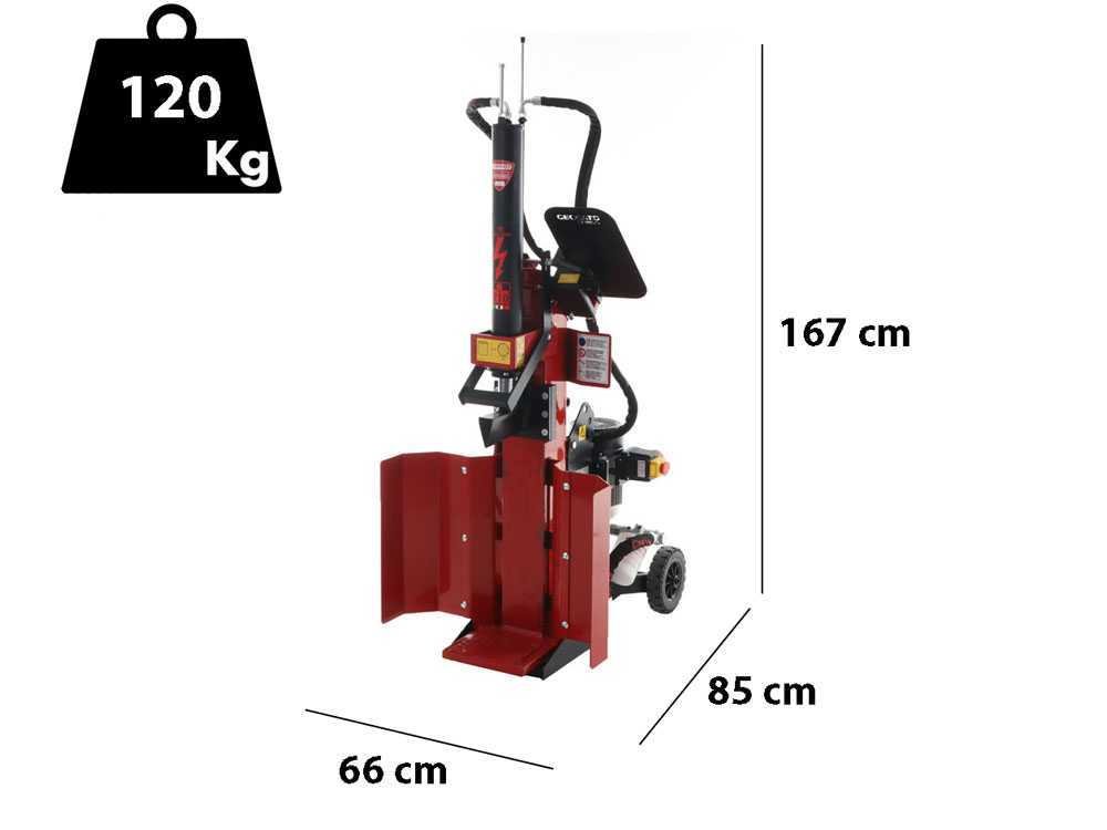 ceccato sple10polt fendeuse à bois électrique orientable 400v