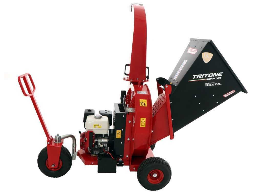 ceccato tritone monster broyeur thermique professionnel gx390 honda démarrage électrique - Machines territoires ceccato tritone monster broyeur thermique professionnel gx390 honda démarrage électrique