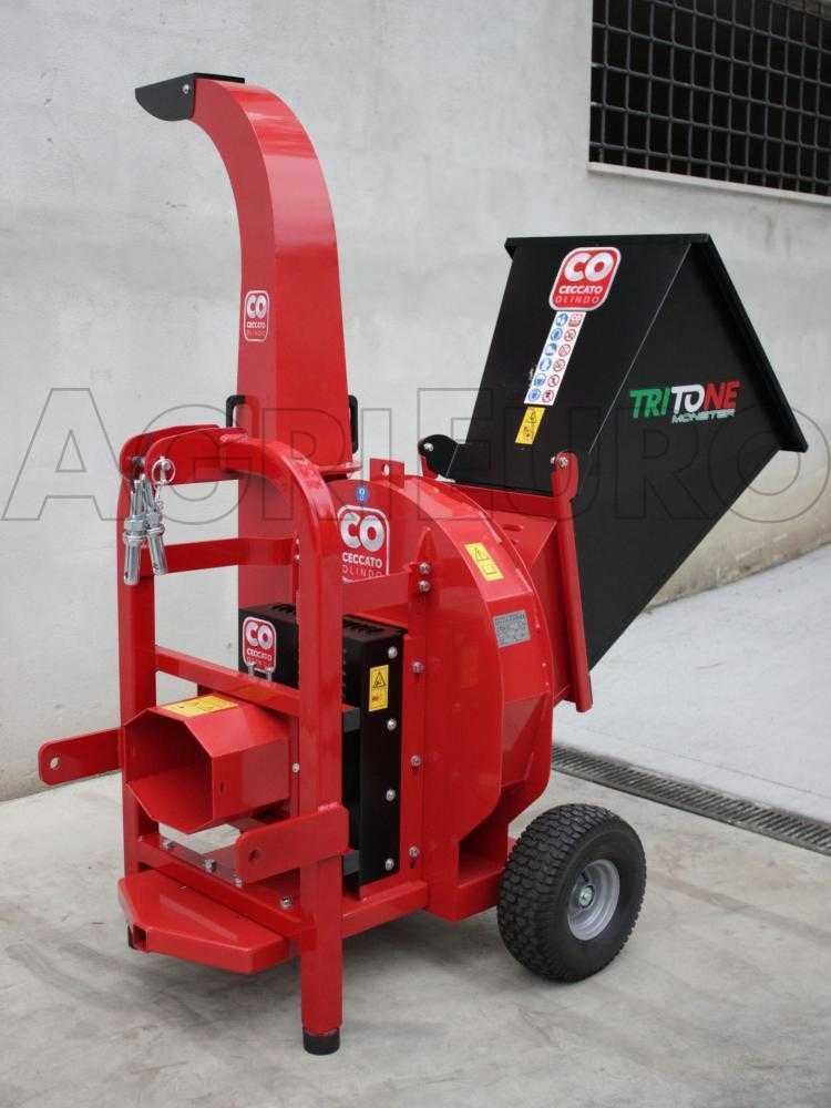 ceccato tritone monster p.t.o. broyeur de branches pour tracteur professionnel - Machines territoires ceccato tritone monster p.t.o. broyeur de branches pour tracteur professionnel