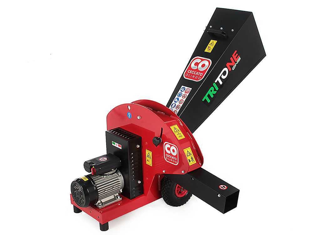 ceccato tritone one broyeur électrique moteur monophasé