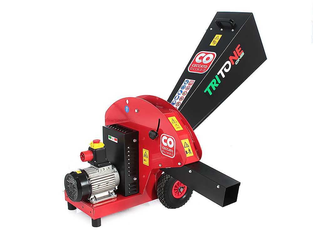 ceccato tritone one broyeur électrique moteur triphasé
