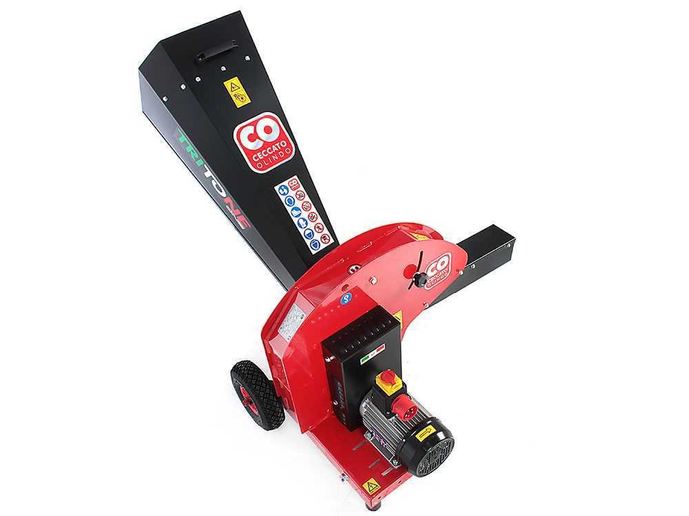 ceccato tritone one broyeur électrique moteur triphasé