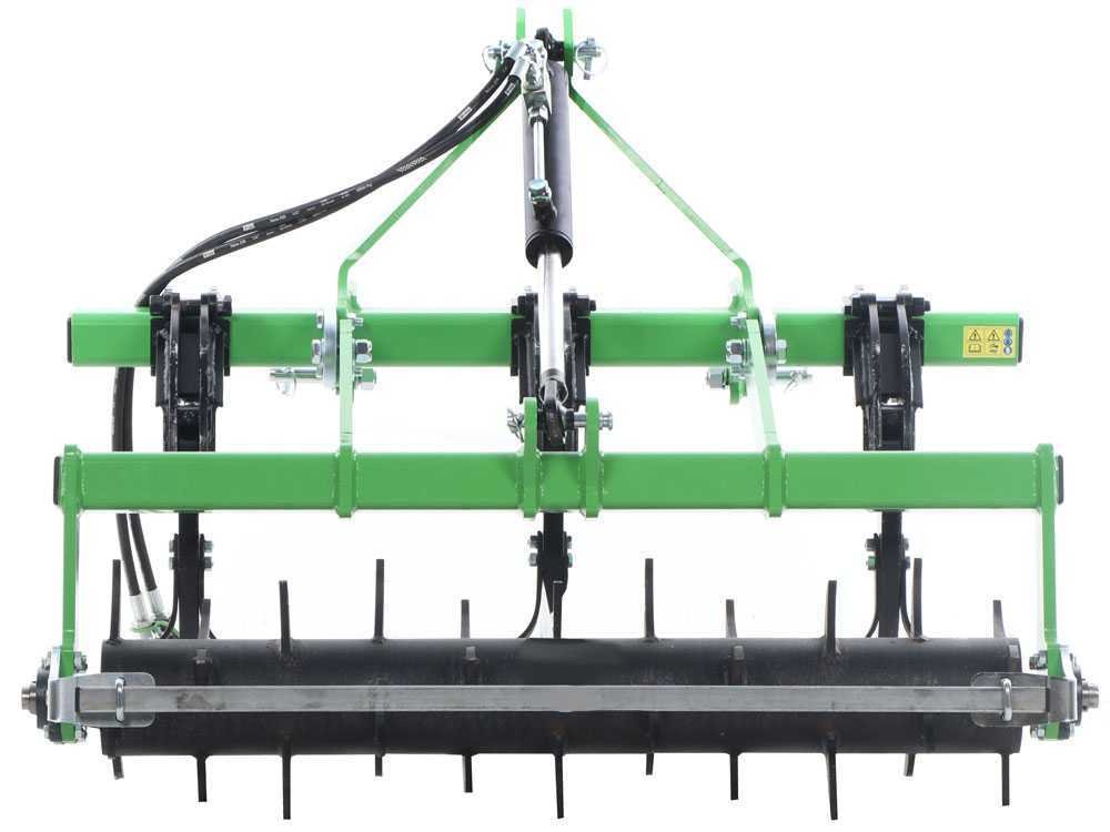 décompacteur agricole seven italy simply à 3 dents 120 cm rouleau hydraulique