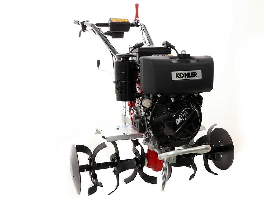 diesse ds84 motobineuse diesel 11 cv lombardini/kohler kd15 440 démarrage électrique