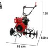 diesse ds94 motobineuse diesel 7 cv moteur vulcan 296 cm3