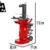 docma sf100 rapid benz loncin g200f fendeuse à bois thermique verticale