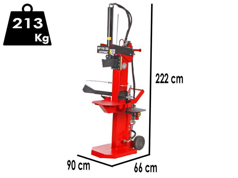 docma sf110 rapid 380/4 xx fendeuse électrique verticale 400v